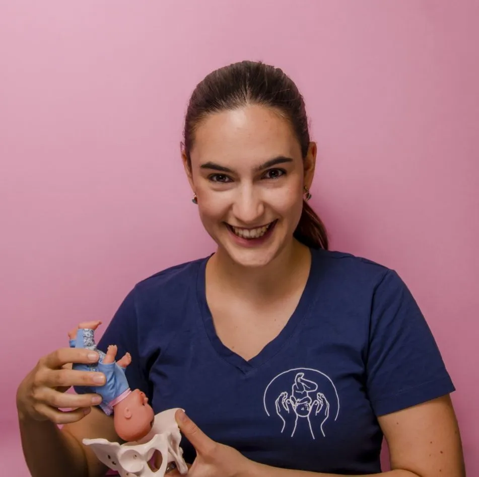 Carla Weibel, Hebamme